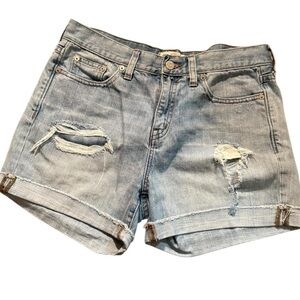 Madewell High-Rise Denim Shorts | Size 27

L